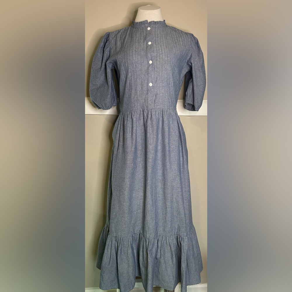 Beau & Ro Dress - BR Annika chambray